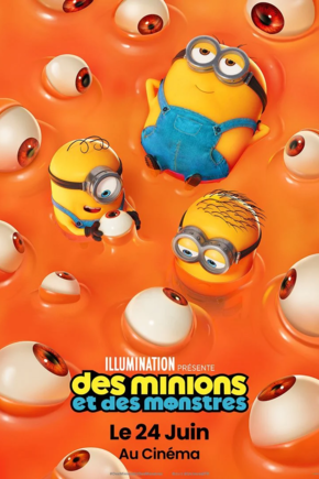 Affiche MInions et monstres F